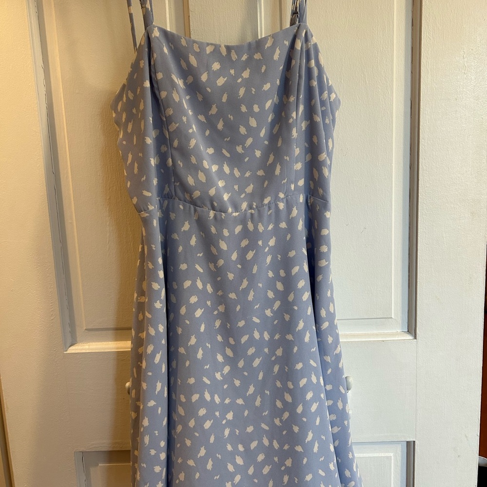 Light Blue Dry Goods Dress